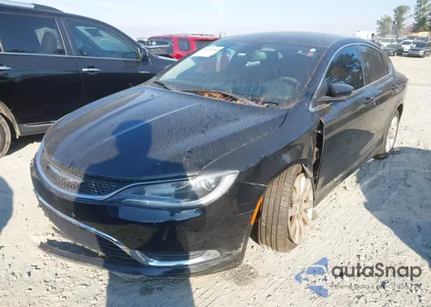 2015 Chrysler 200 Limited z USA, uszkodzony, nr VIN 1C3CCCAB0FN600930